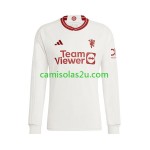 Camisolas de futebol Manchester United Equipamento 3ª 2023/24 Manga Comprida